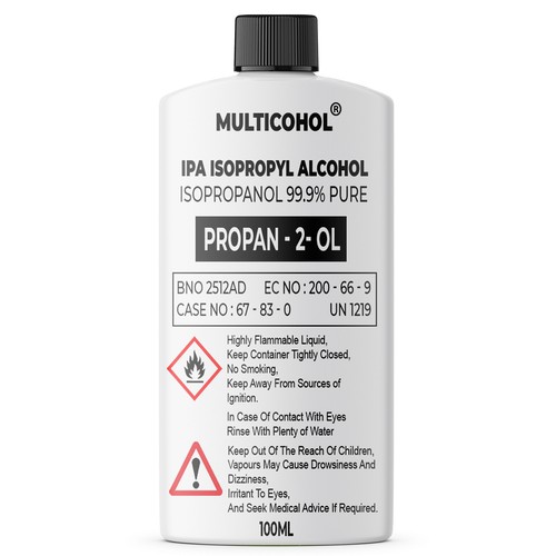 Isopropyl alcohol pure - 99.9%,