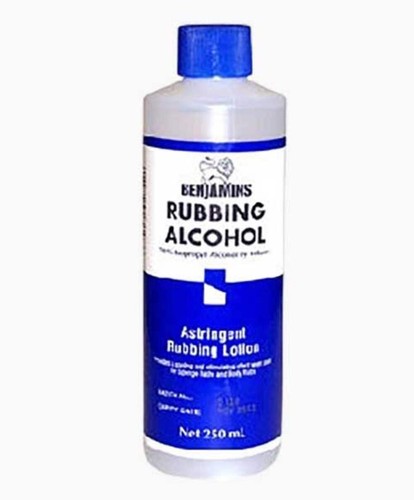 Benjamins rubbing alcohol with - rubbing,