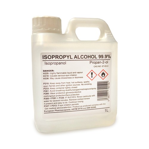Isopropyl alcohol - alcohol, 99.9%