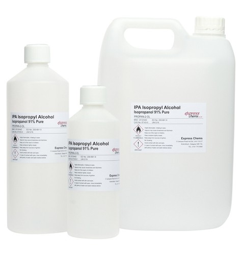 Isopropyl rubbing alcohol - alcohol, 91%