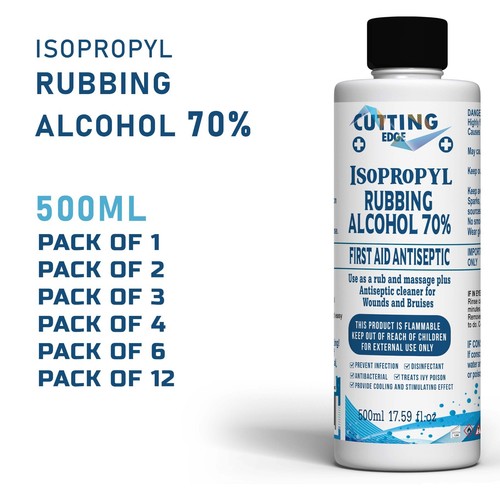 Isopropyl rubbing alcohol - rubbing,