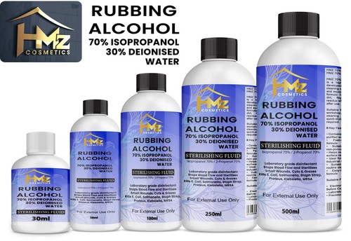 Isopropyl rubbing alcohol - rubbing,