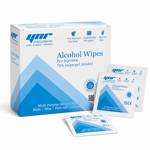 Isopropyl alcohol wipes - 70%,