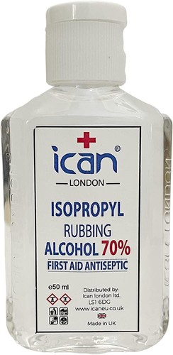 Isopropyl rubbing alcohol - rubbing,