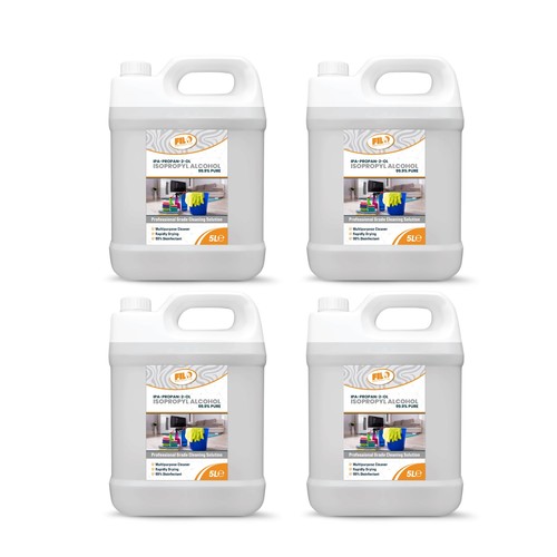 Isopropyl alcohol 4x5l - isopropyl,