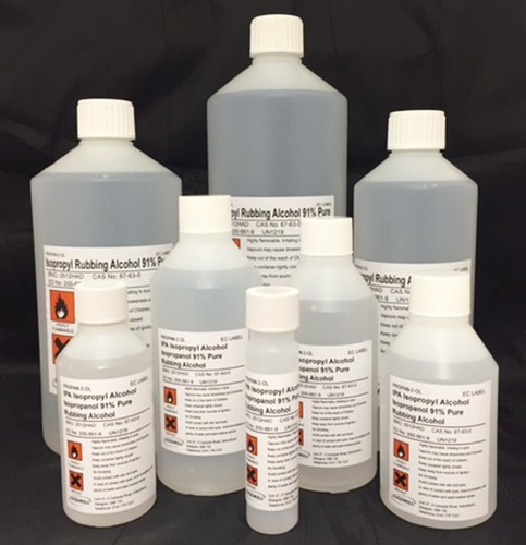 Isopropyl rubbing alcohol - isopropyl, 91%